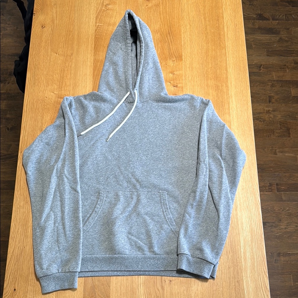 John Elliott Gray Hoodie with Front Pocket